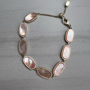 Peach Mother of Pearl Bracelet